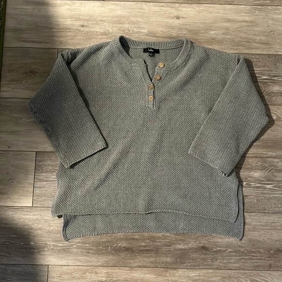 Oversized gray sweater - Picture 2 of 3